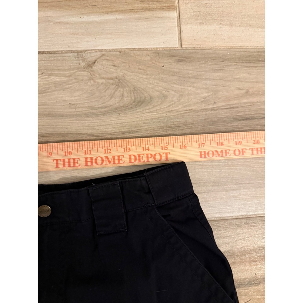 Tru-Spec Mens Tactical Cargo Pants Black 34x32 Ripstop Work Duty Trousers - Picture 6 of 7